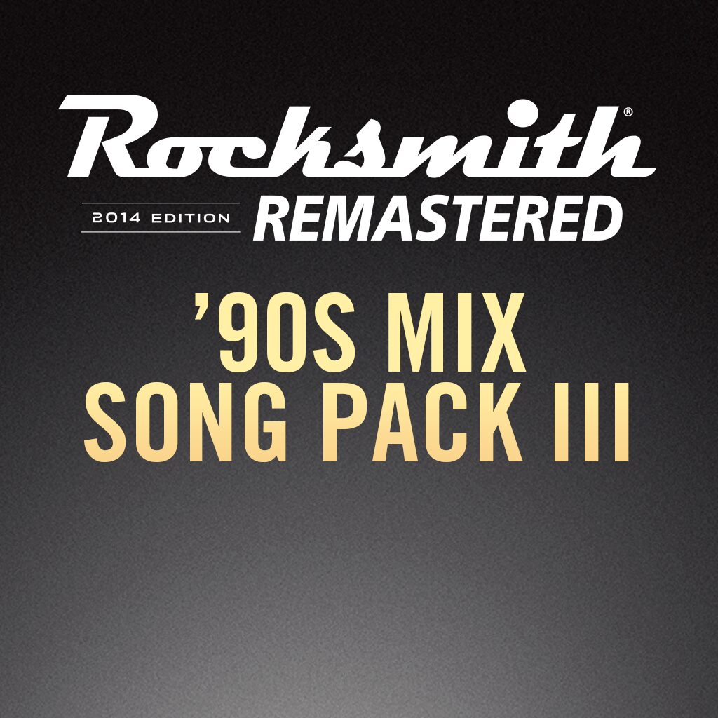 Rocksmith® 2014 – 90s Mix Song Pack III