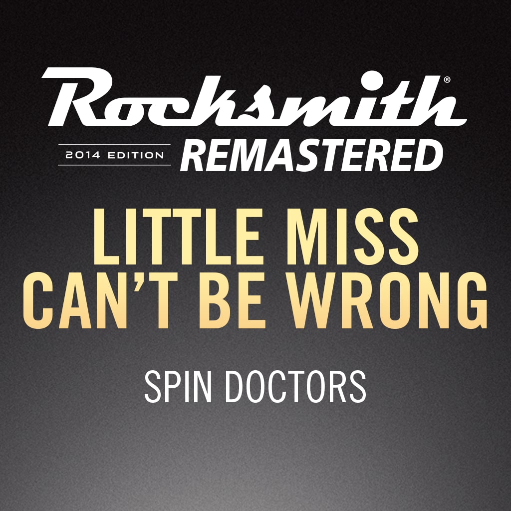 Rocksmith® 2014 – Little Miss Can’t Be Wrong - Spin Doctors