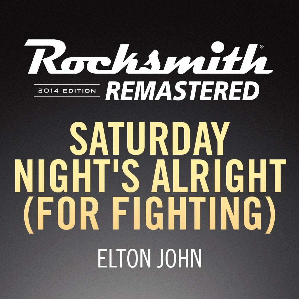 Elton John -  Saturday Night's Alright (English Ver.)