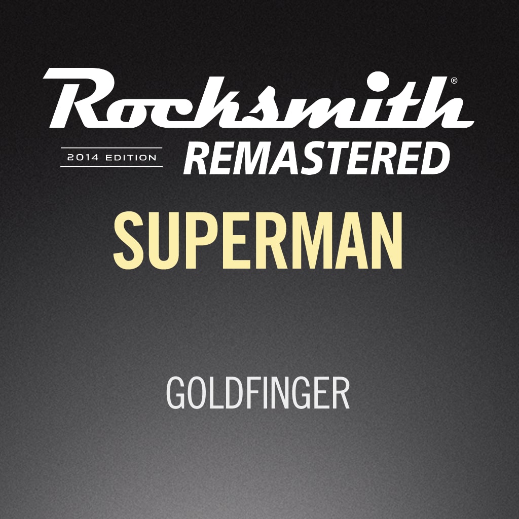 Rocksmith® 2014 – Superman - Goldfinger
