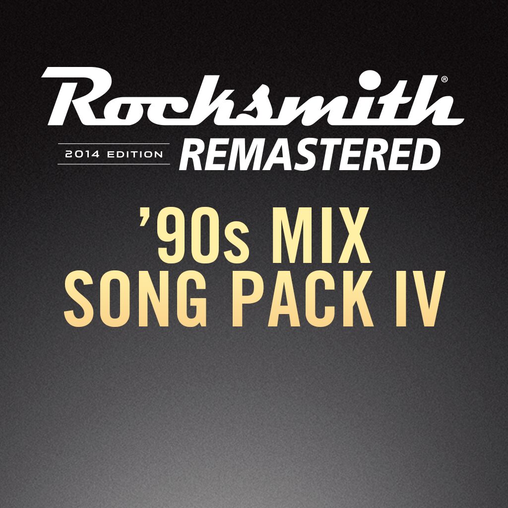 Rocksmith® 2014 – 90s Mix Song Pack IV DLC