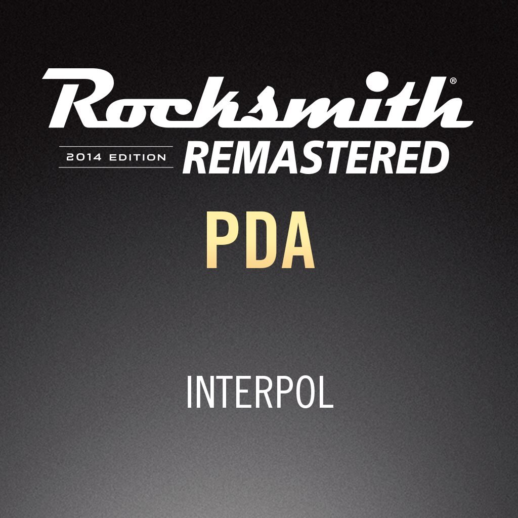 Rocksmith® 2014 – PDA - Interpol