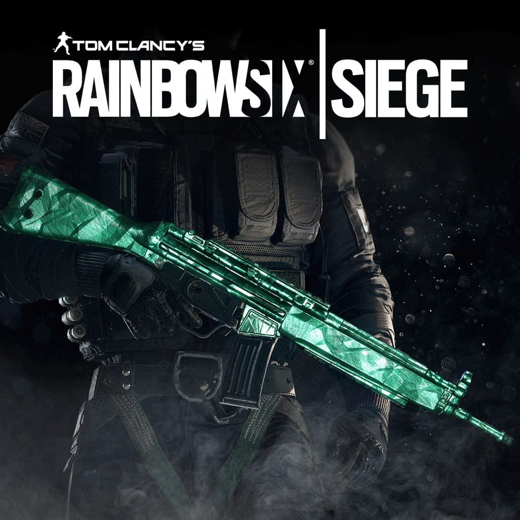 Rainbow Six Siege - Emerald Weapon Skin (English/Chinese/Korean Ver.)