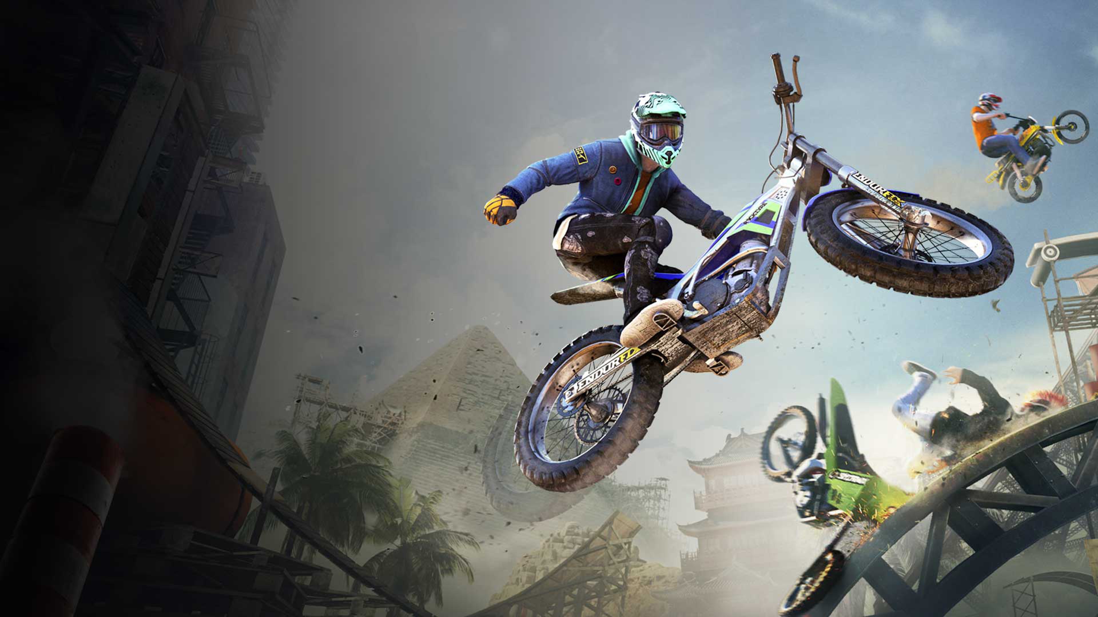 JOGO DE MOTO EMPINADA NA PISTA COM OBSTÁCULOS - JOGO DE MOTOCROSS TRIALS  RISING 