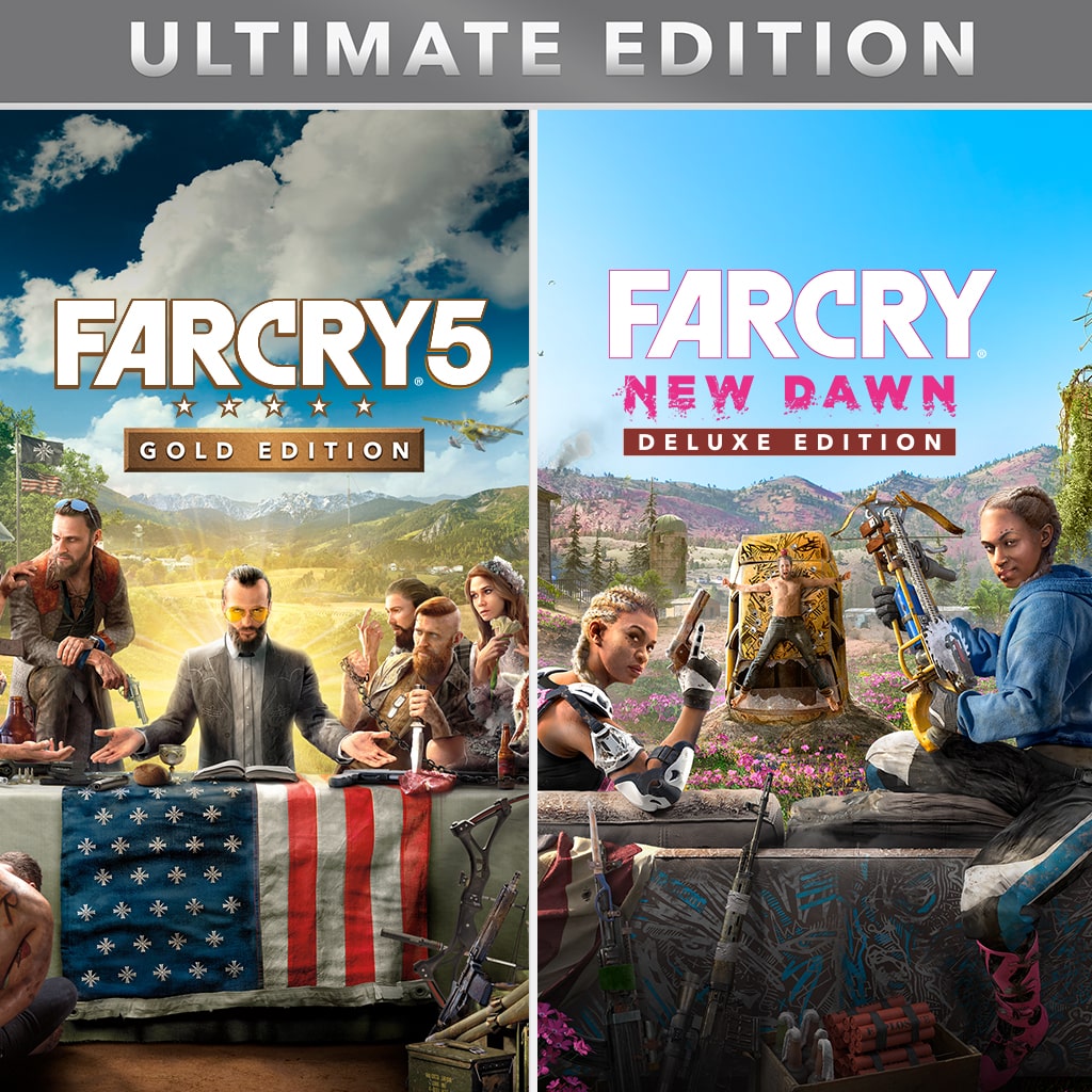 Far Cry® 5 골드 에디션+ Far Cry ® New Dawn 디럭스 에디션 번들 (중국어(간체자), 한국어, 영어, 중국어(번체자))
