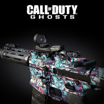 call of duty ghost guns and camos