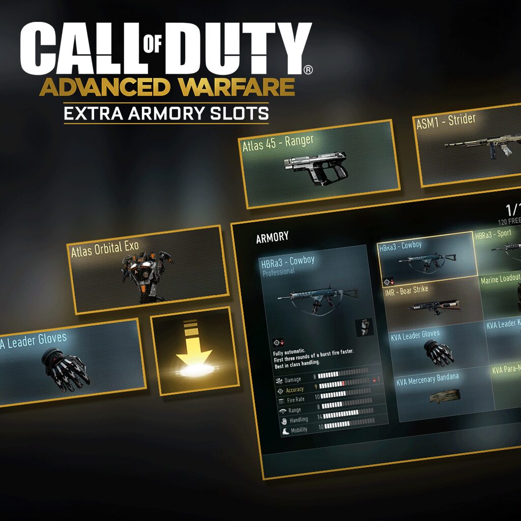 Call of Duty®: Advanced Warfare - EXTRA ARMORY SLOTS 4