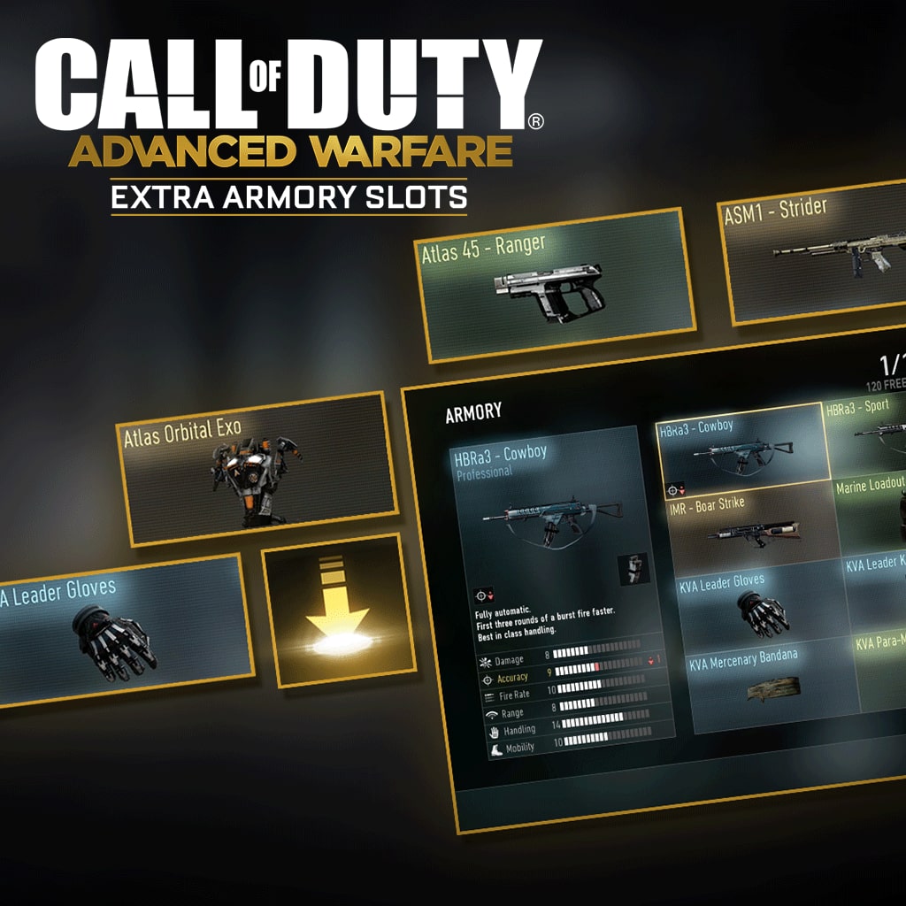 Call of Duty®: Advanced Warfare EXTRA ARMORY SLOTS2 R/P