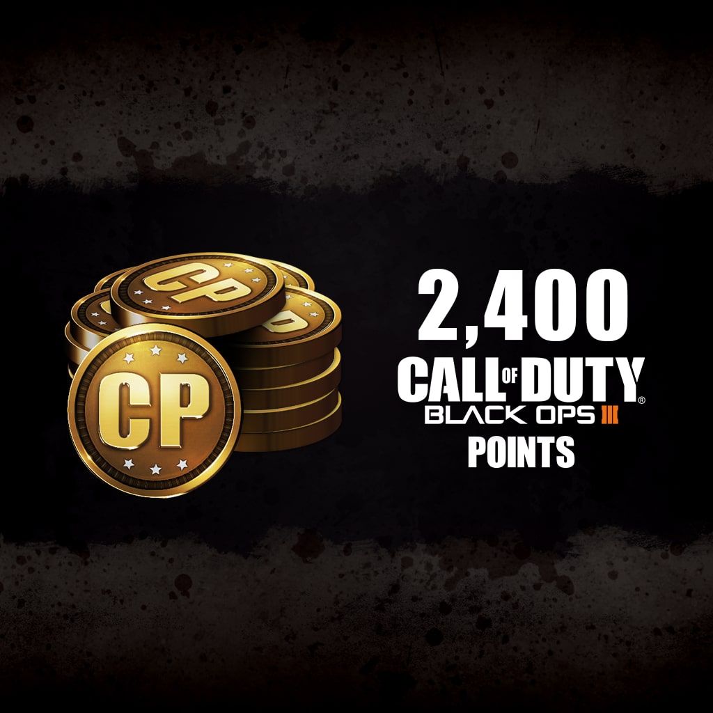 2,400 Call of Duty®: Black Ops III Points
