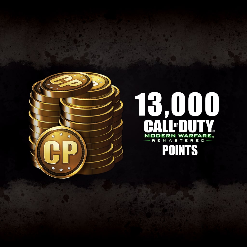 13,000 Call of Duty®: Modern Warfare Remastered® Points