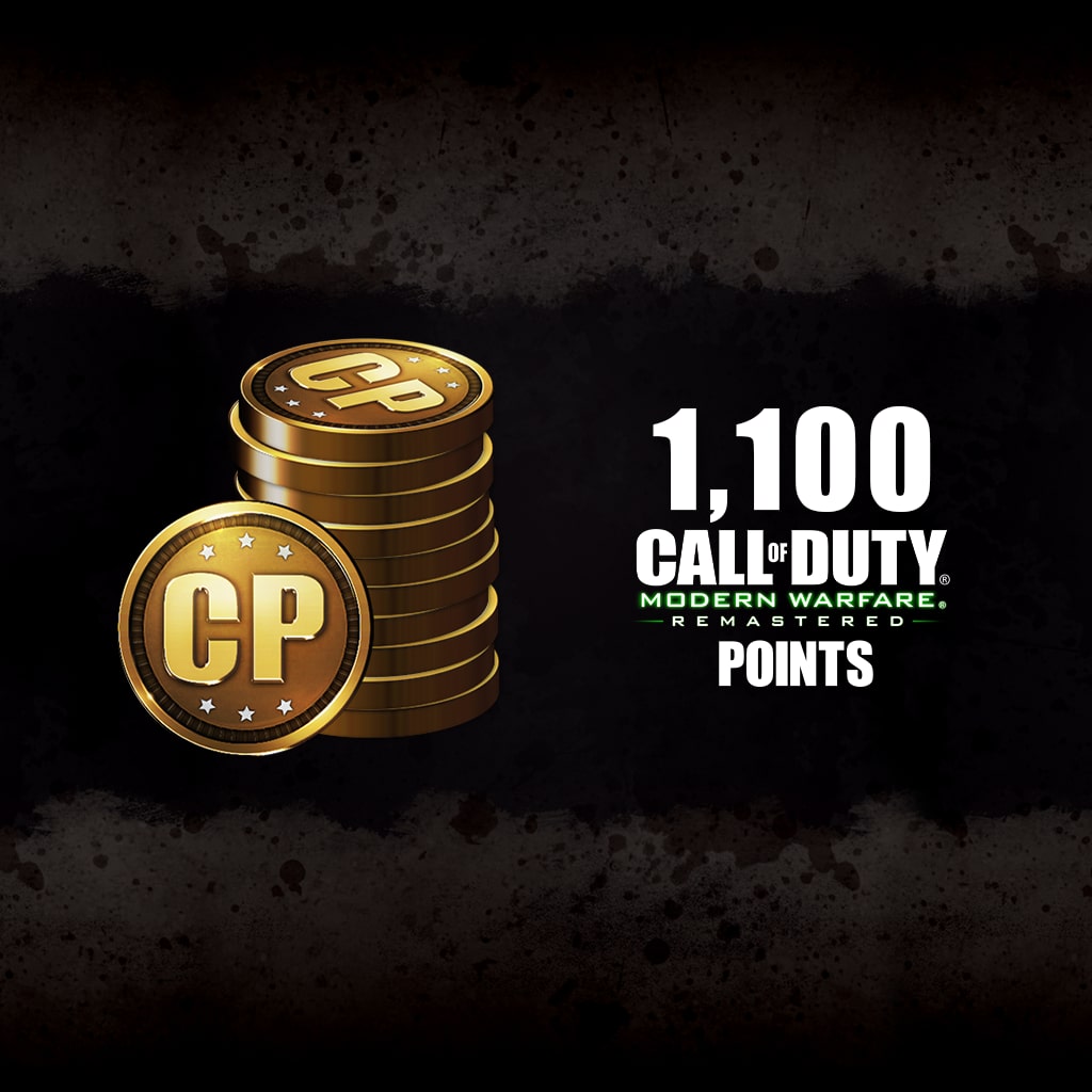 1 100 Call of Duty®: Modern Warfare® Remastered Points