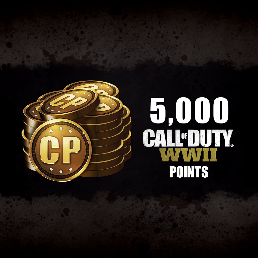 5000 puntos de Call of Duty®: WWII