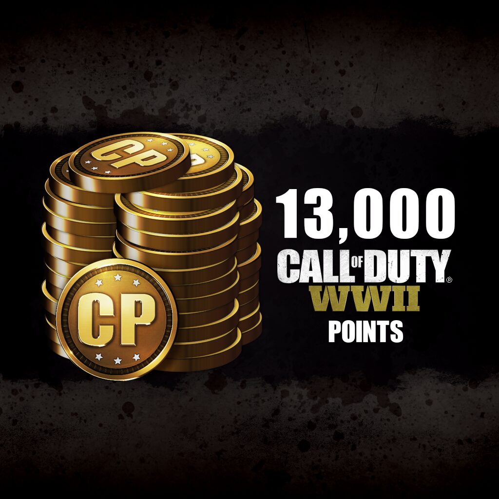 13,000 Call of Duty®: WWII Points