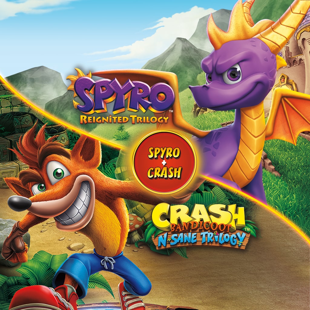 Bundle de Jogos Remasterizados Spyro™ + Crash