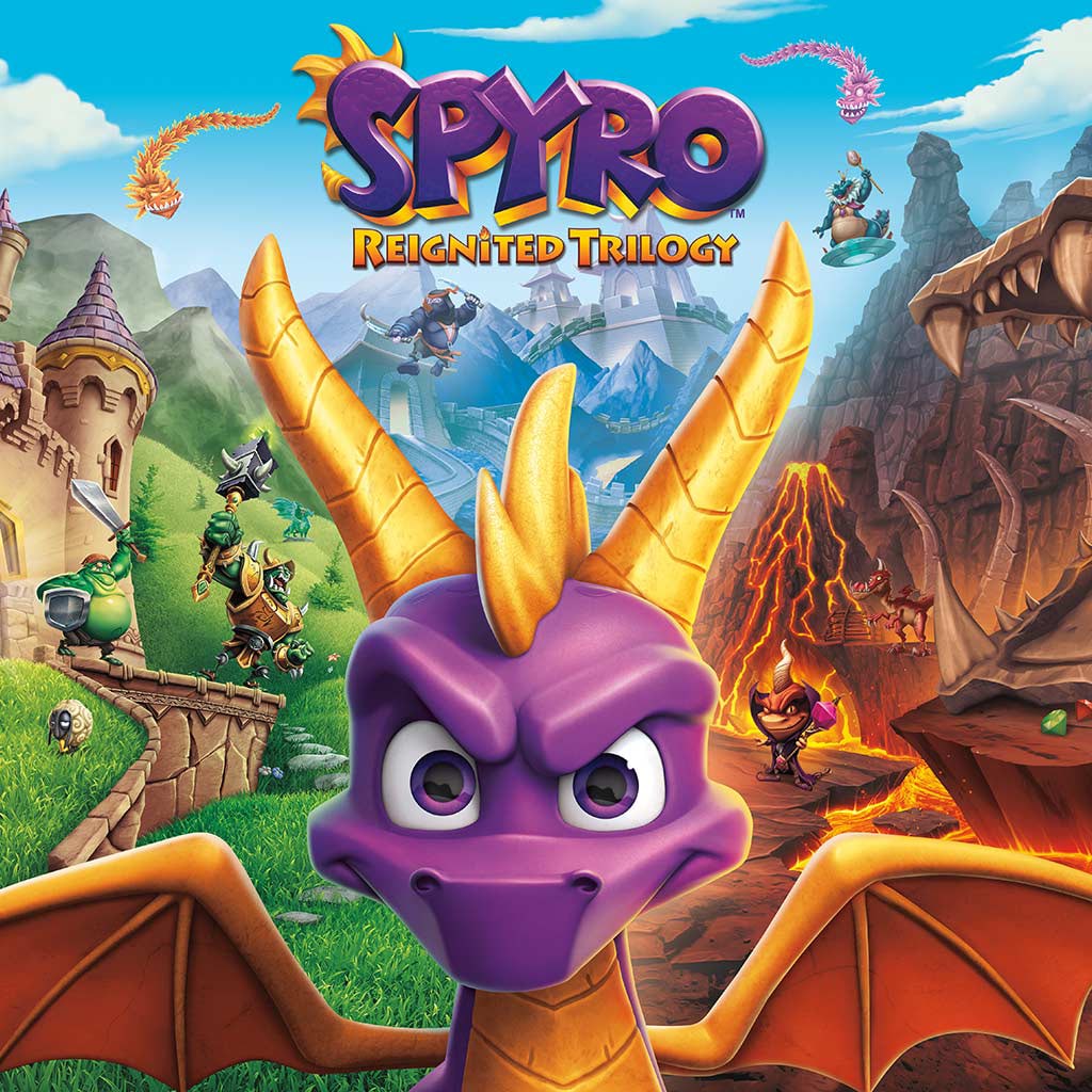 Spyro Reignited Trilogy - PS4-spil (Danmark)