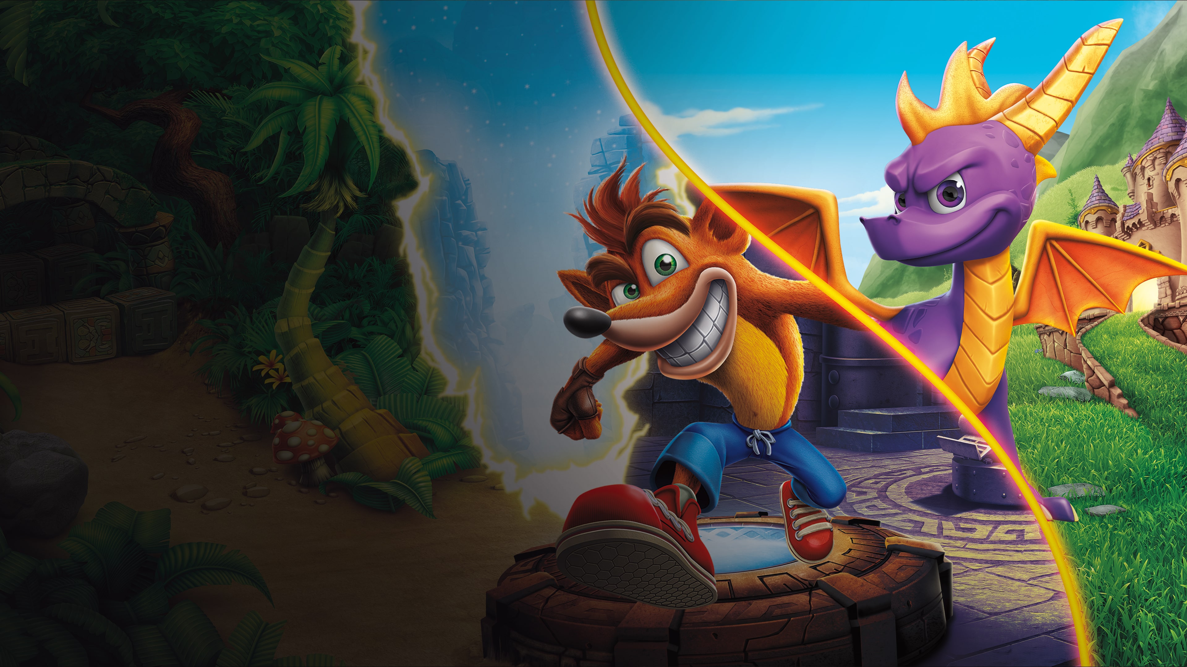 Lote de los Juegos Spyro™ + Crash Remasterizados