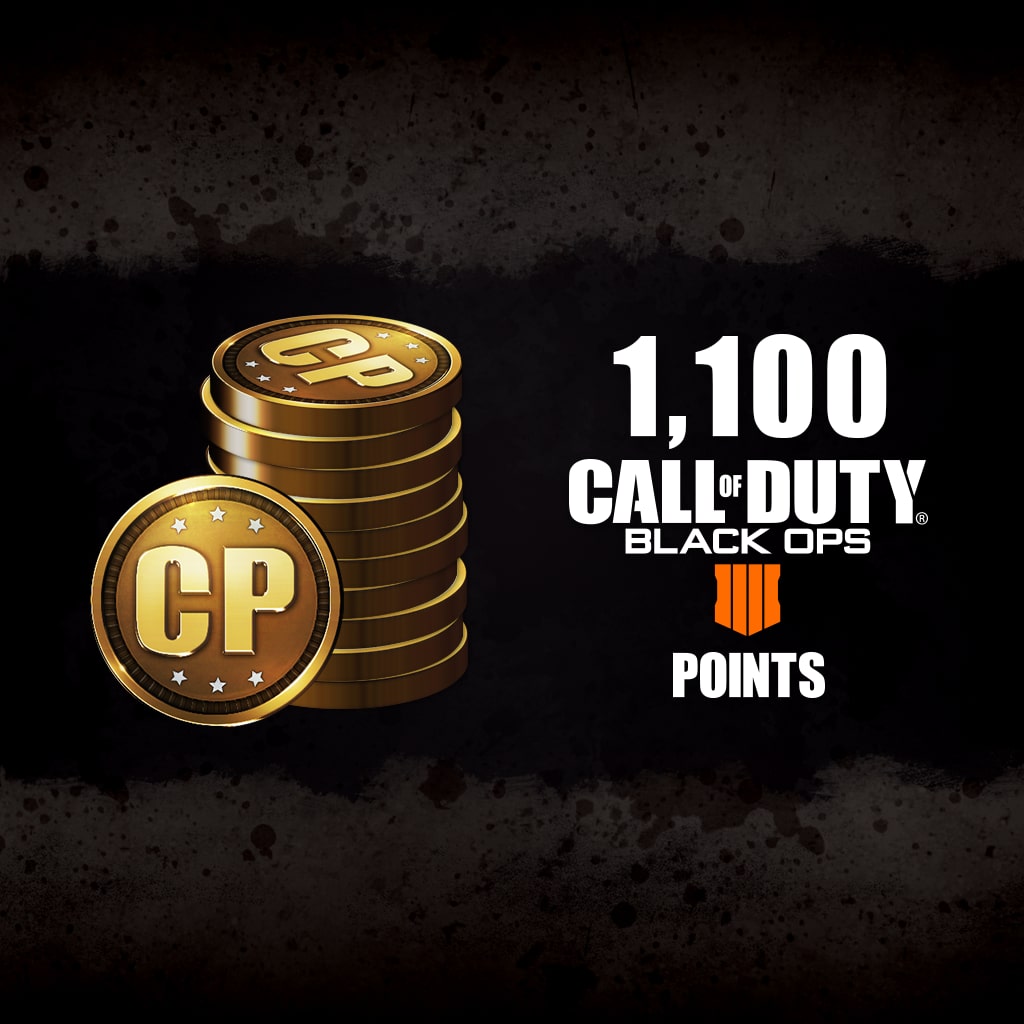 1,100 Call of Duty®: Black Ops 4 Points