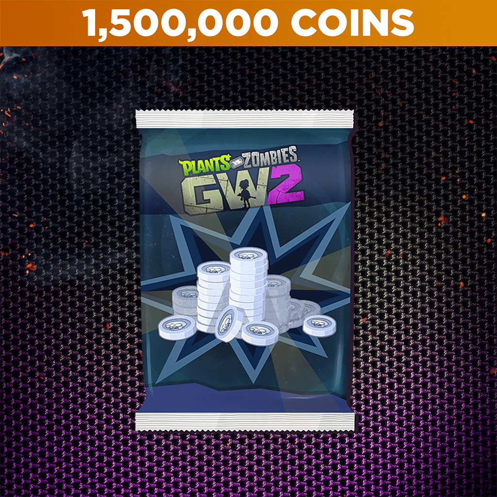 PvZ GW2: Mega Pack de Coins com 1.500.000