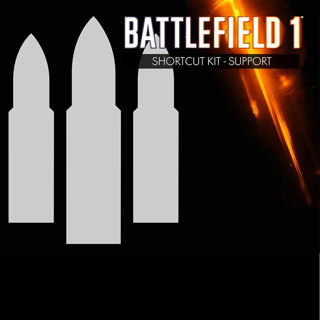عدة الاختصار من Battlefield™ 1: حزمة الدعم