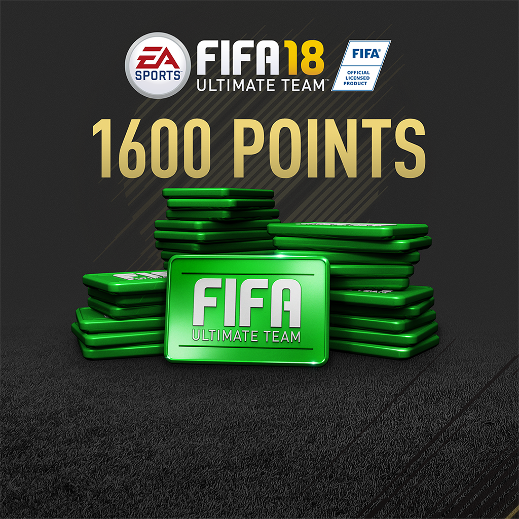 Sobre de 1600 FIFA Points de FIFA 18