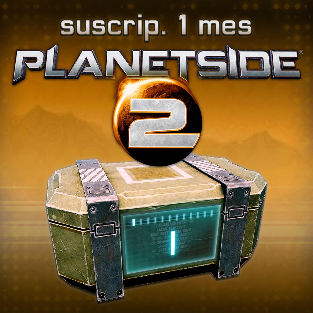 PlanetSide 2: suscrip. 1 mes