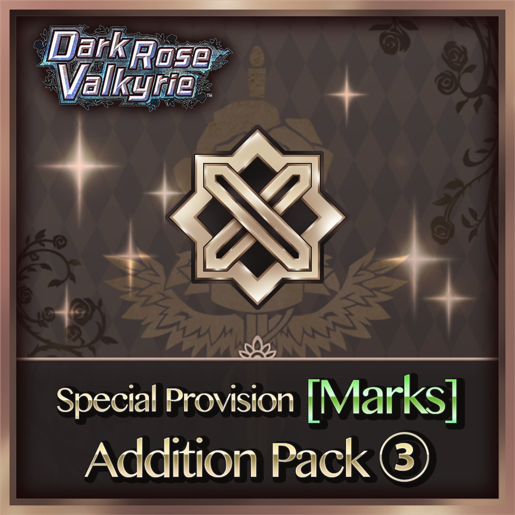 Special Provision [Marks] Addition Pack 3