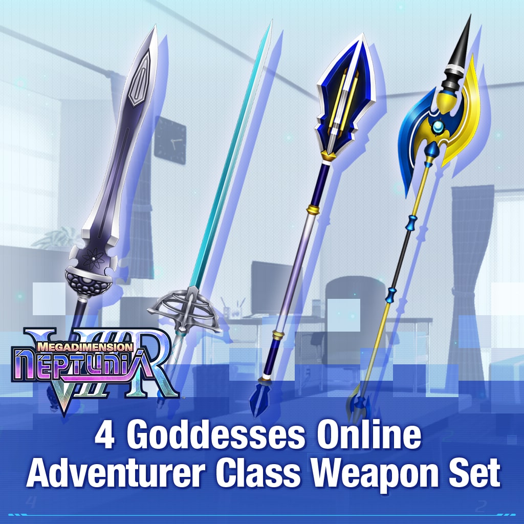 Neptunia VIIR: 4 Goddesses Online Adventurer Class Weapon Set