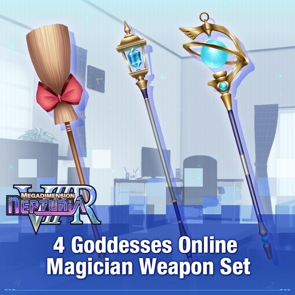 Neptunia VIIR: 4 Goddesses Online Magician Weapon Set