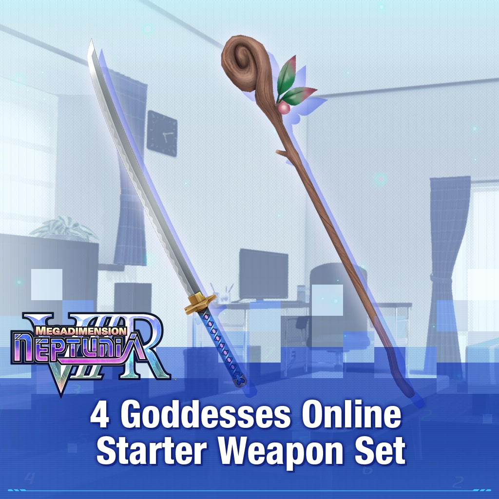 Neptunia VIIR: 4 Goddesses Online Starter Weapon Set