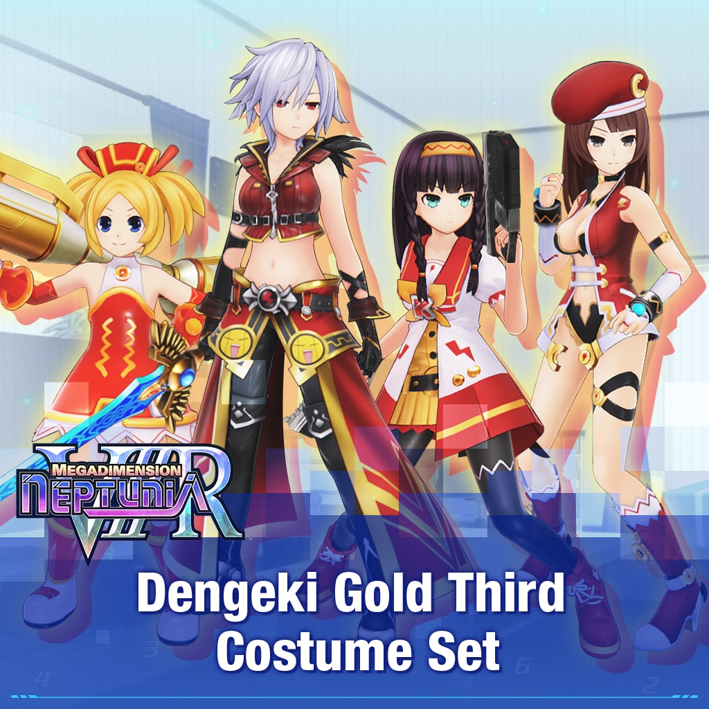 Neptunia VIIR: Dengeki Gold Third Costume Set
