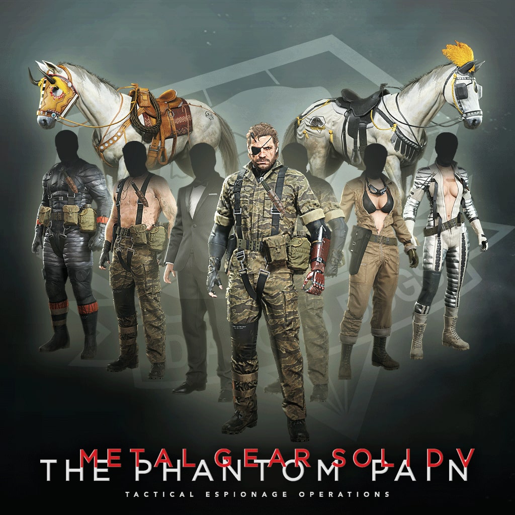 Metal Gear Solid V:The Phantom Pain - Paquete de ropa y sillas