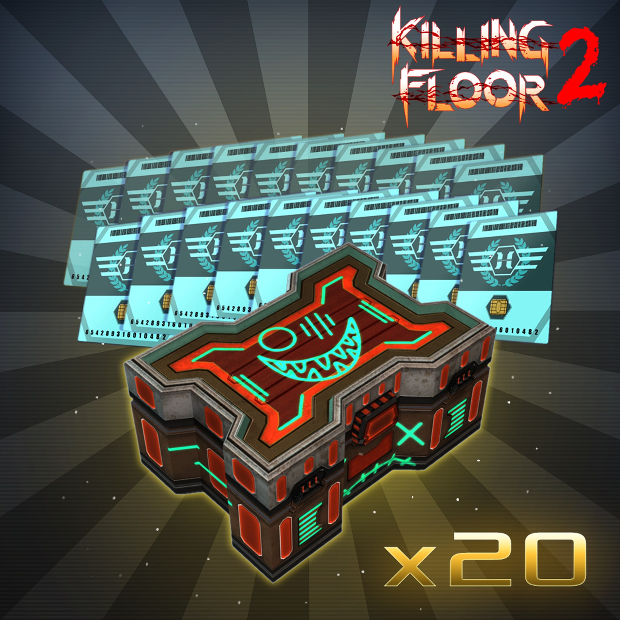 Killing Floor 2 - Horzine-forsyningskasse med utseende | Serie 10 gullpakke