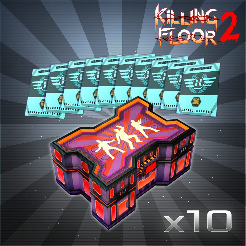 Killing Floor 2 - Horzine Supply Emote Crate - Series 1 Silver Bundle Pack