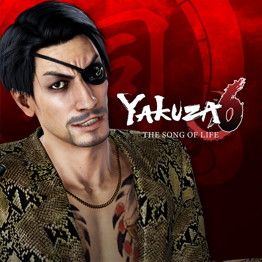 Yakuza 6: The Song of Life SSR Goro Majima Clan Creator Card