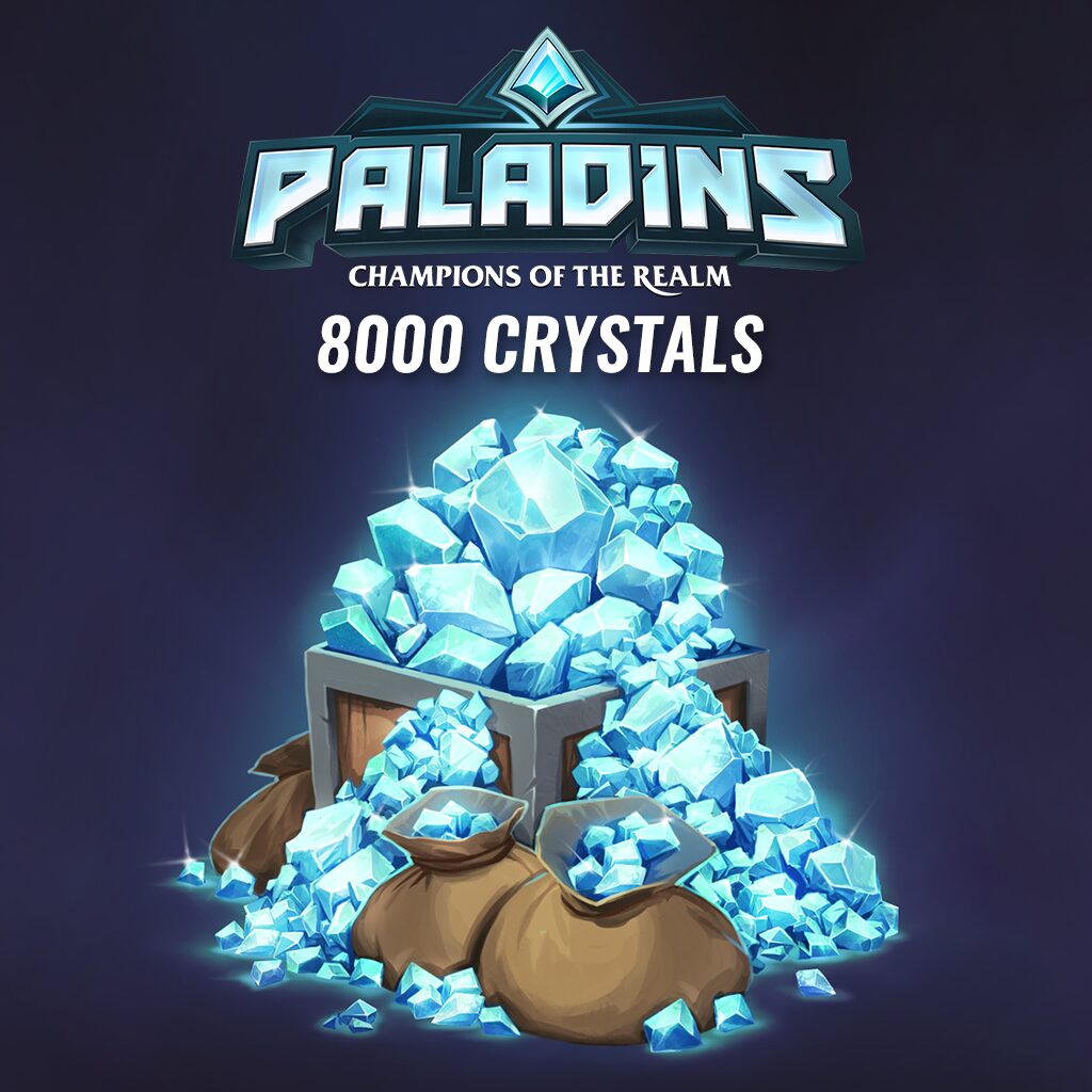 8000 Paladins Crystals