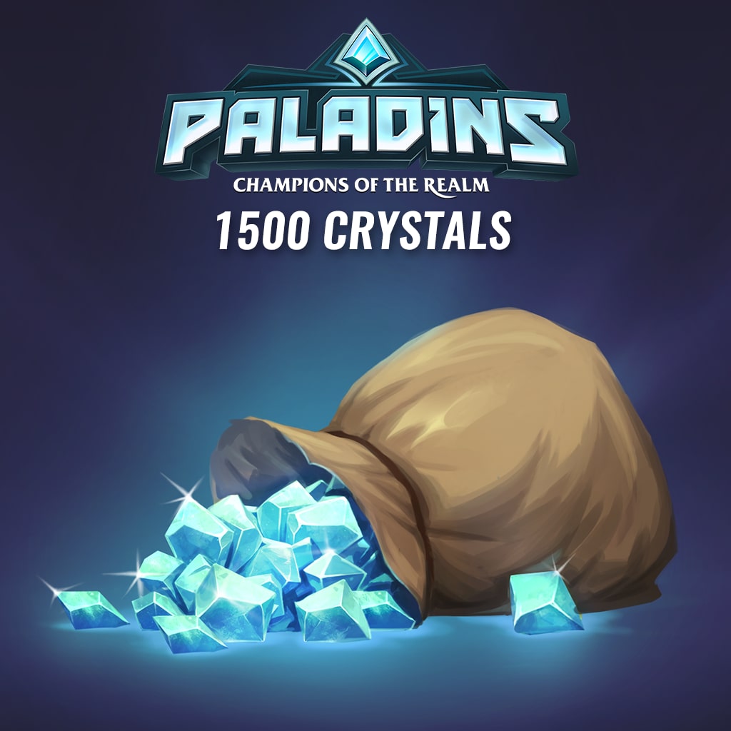 1500 cristaux Paladins
