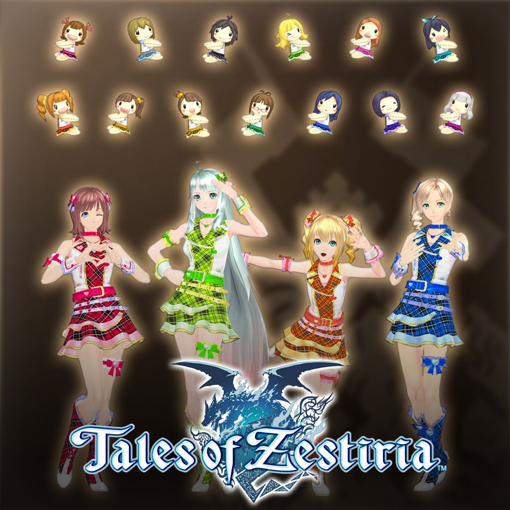 Tales of Zestiria - Conjunto de trajes de Idolmaster