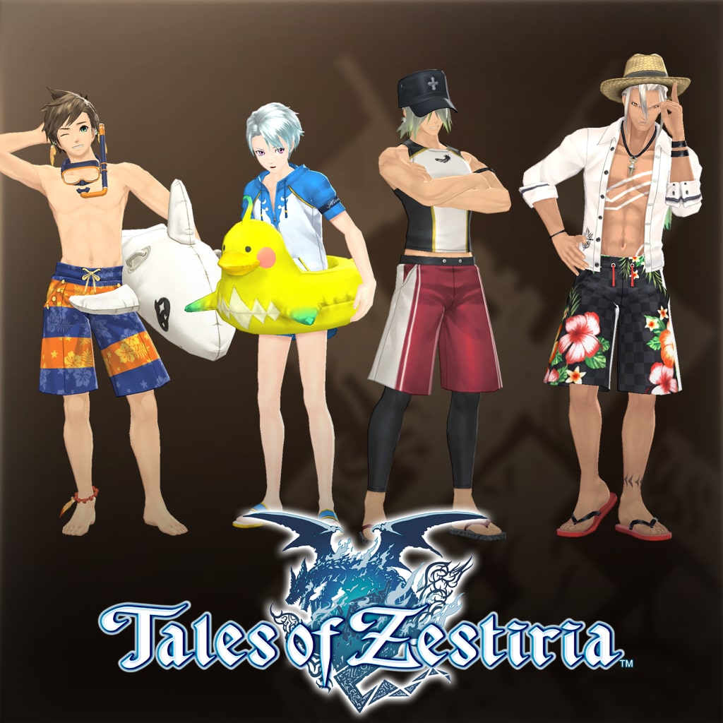 Tales of Zestiria - Seaside Resort Kostüm Seti (Erkek)