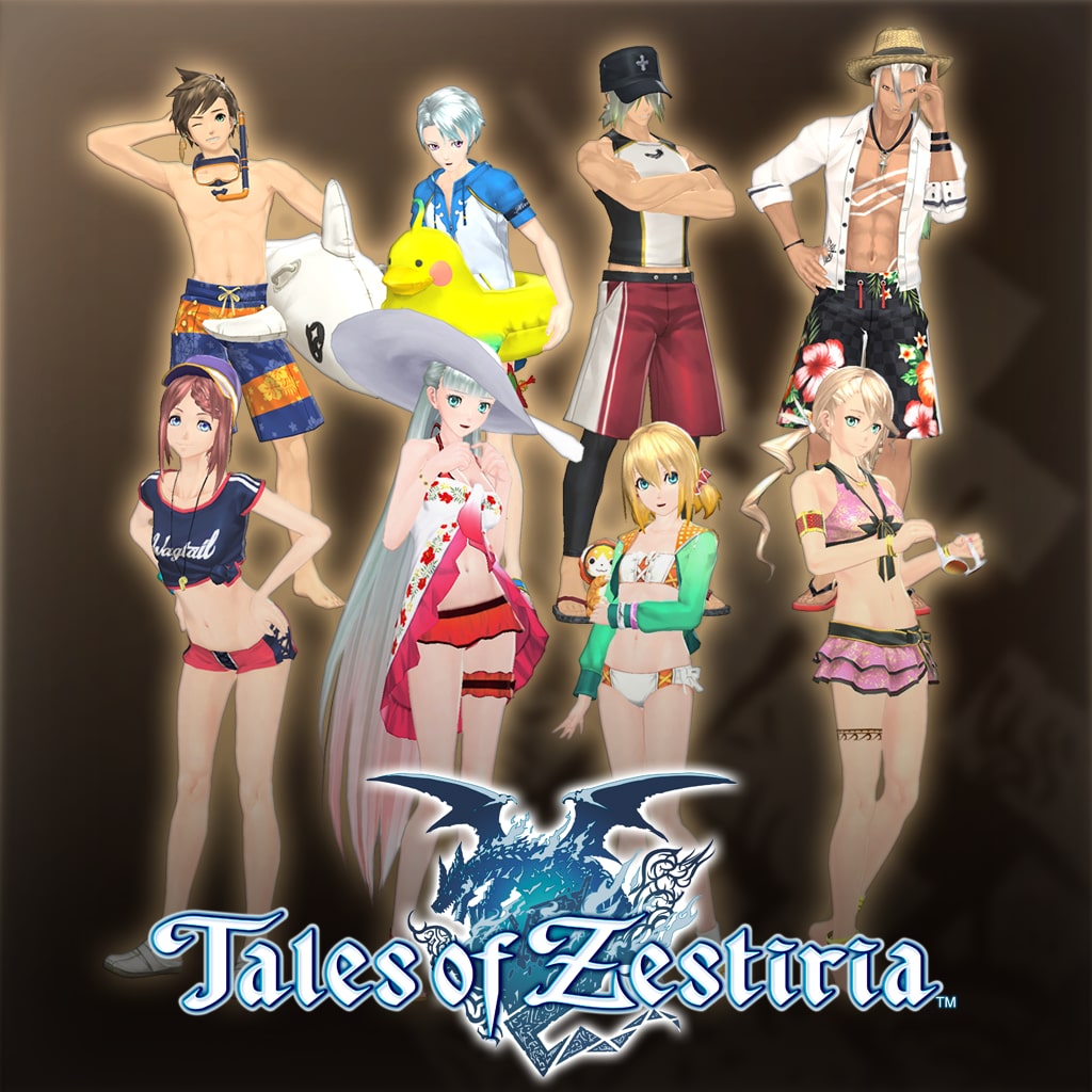 Tales of Zestiria - Set costumi vacanze al mare