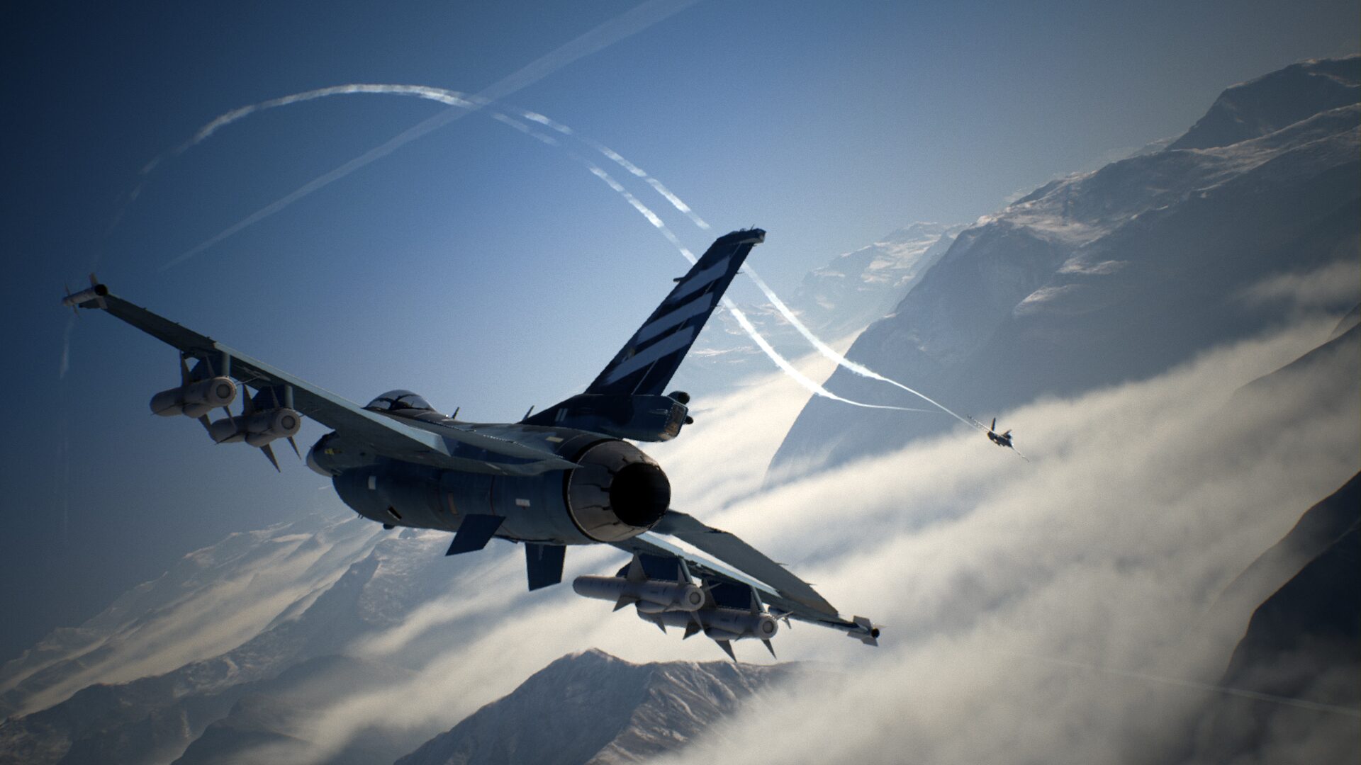 Ace Combat 7: Skies Unknown - Top Gun Maverick Edition - PS4 from 8,890 Ft  - Console Game