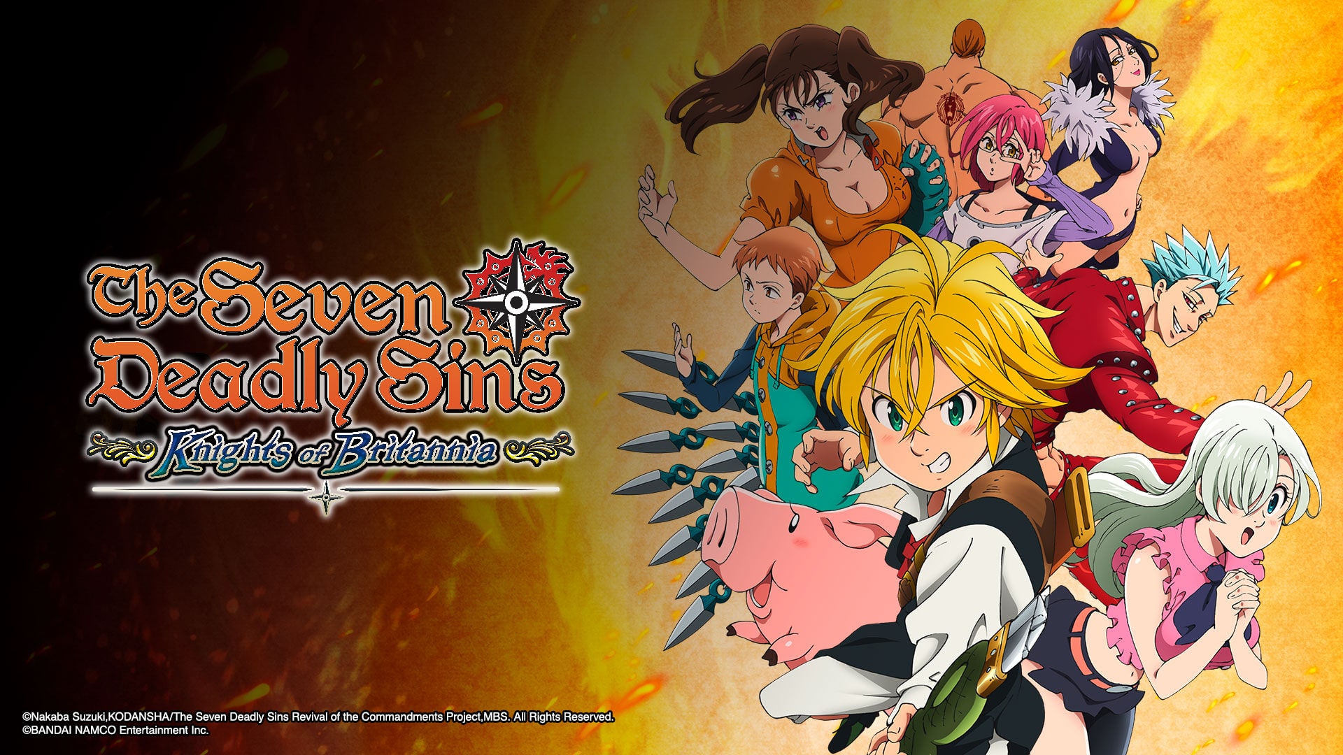 The Seven Deadly Sins: Knights of Britannia, Software