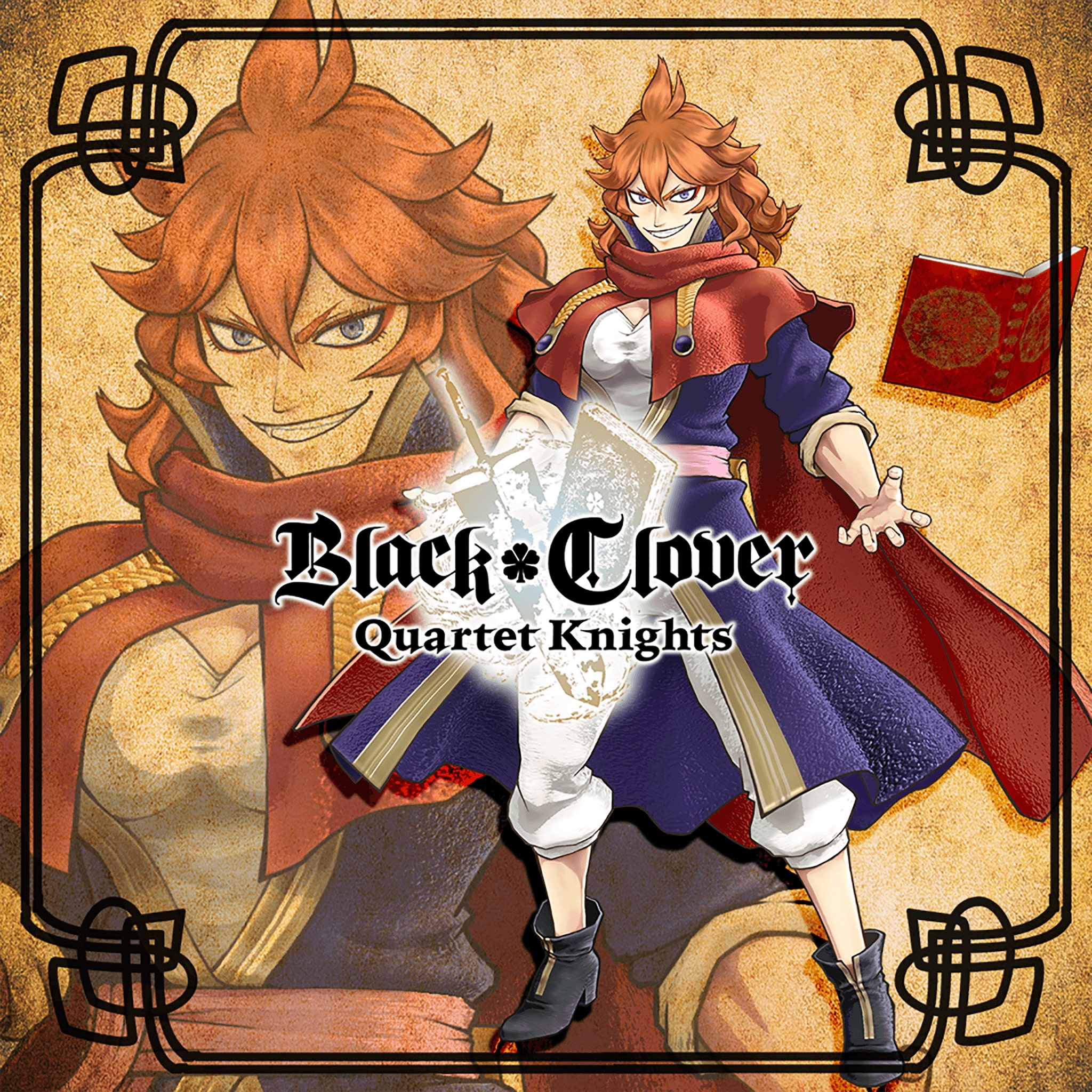 BLACK CLOVER: QUARTET KNIGHTS Royal Magic Knight Set - Red