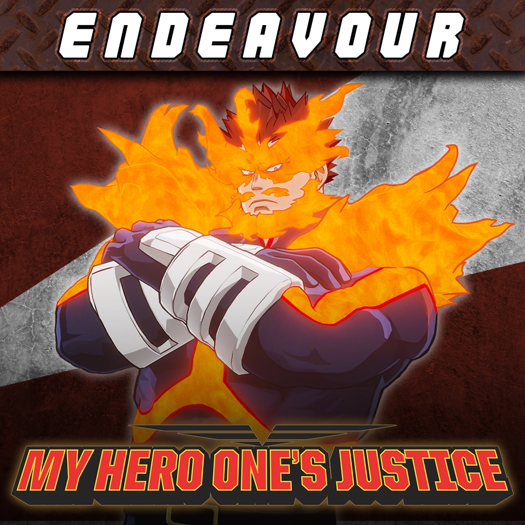 MY HERO ONE'S JUSTICE: Héroe profesional Endeavor.