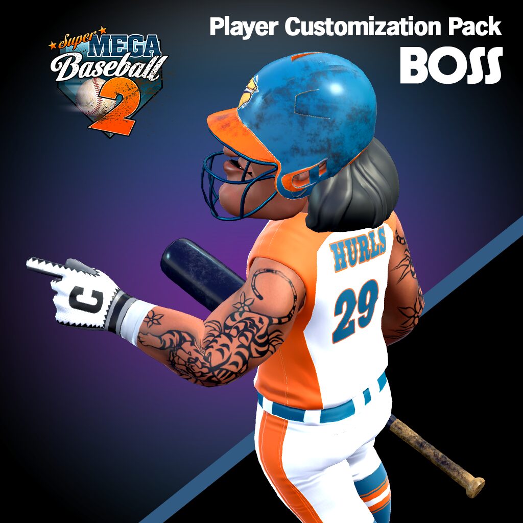 Super Mega Baseball 2: Boss Player Customization Pack