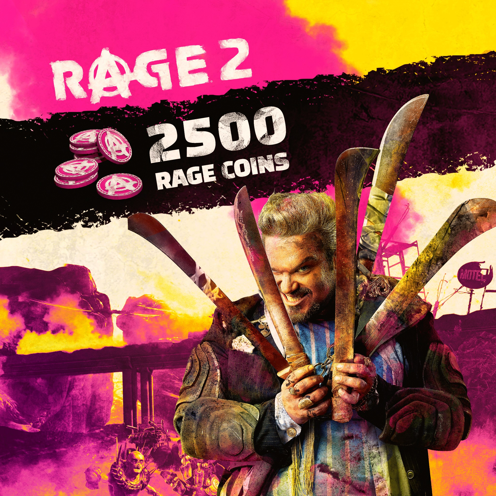 RAGE 2: 2500 RAGE Coins