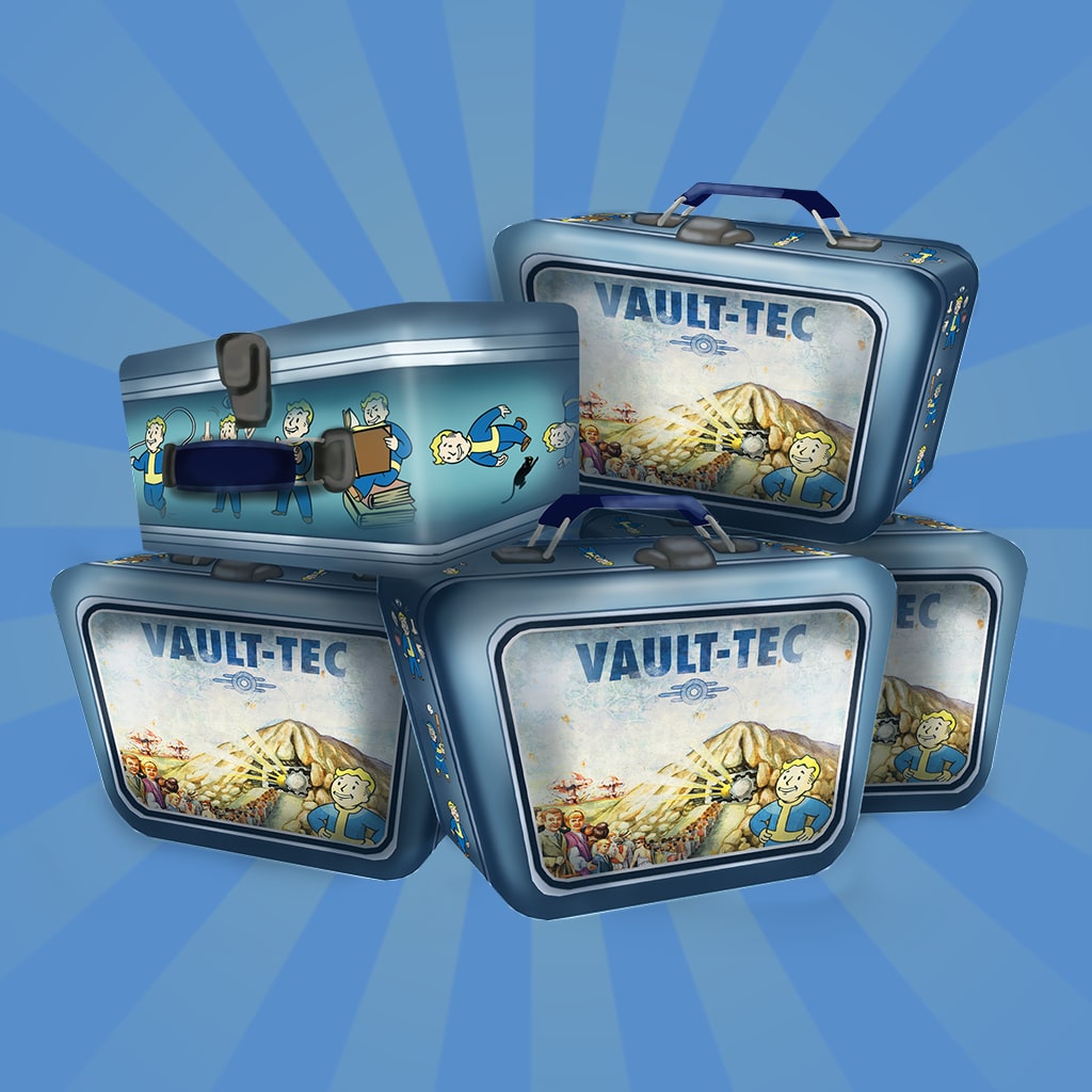 Fallout Shelter: 5-Lunchboxen-Paket