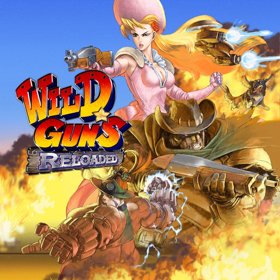 Купить игру дикие. Wild Guns™ Reloaded. Игра Wild Guns Reloaded. Wild Guns Reloaded ps4. Wild Guns Reloaded Cover.