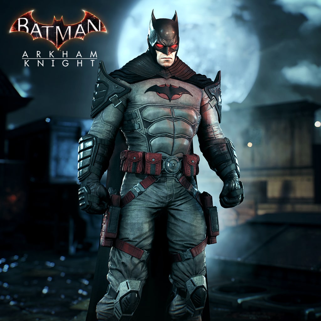 BATMAN: Рыцарь Аркхема Облик Бэтмена из 'Флэшпойнта'