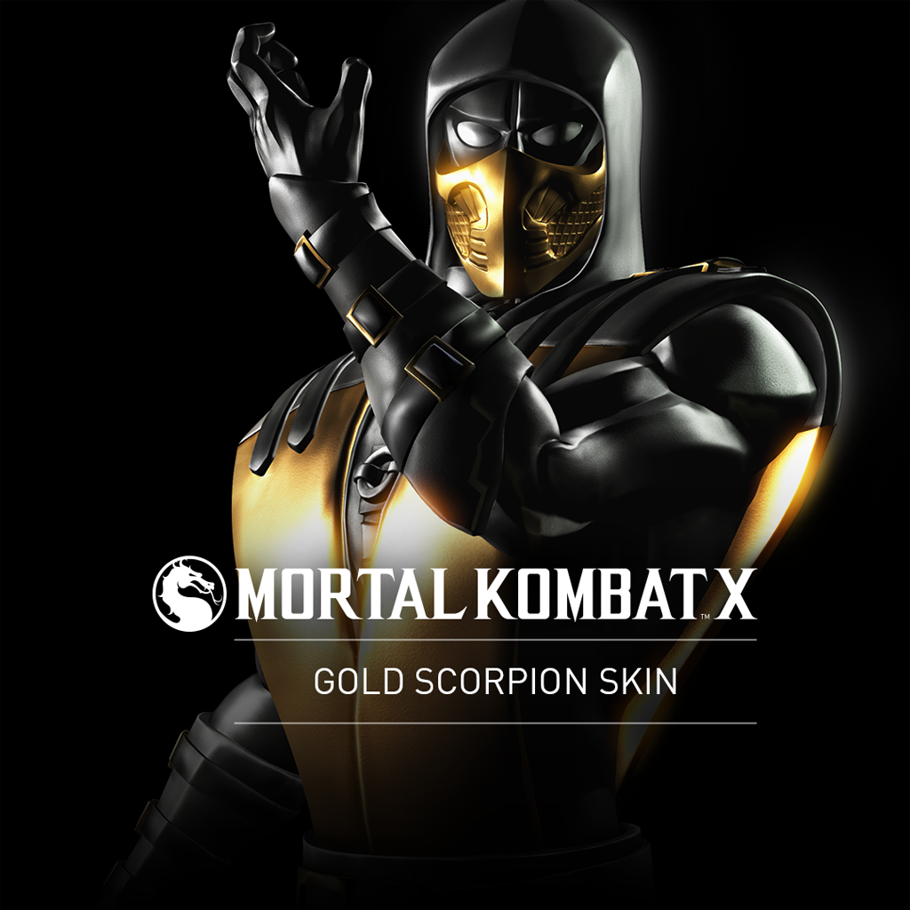 Mortal Kombat X Scorpion Oro