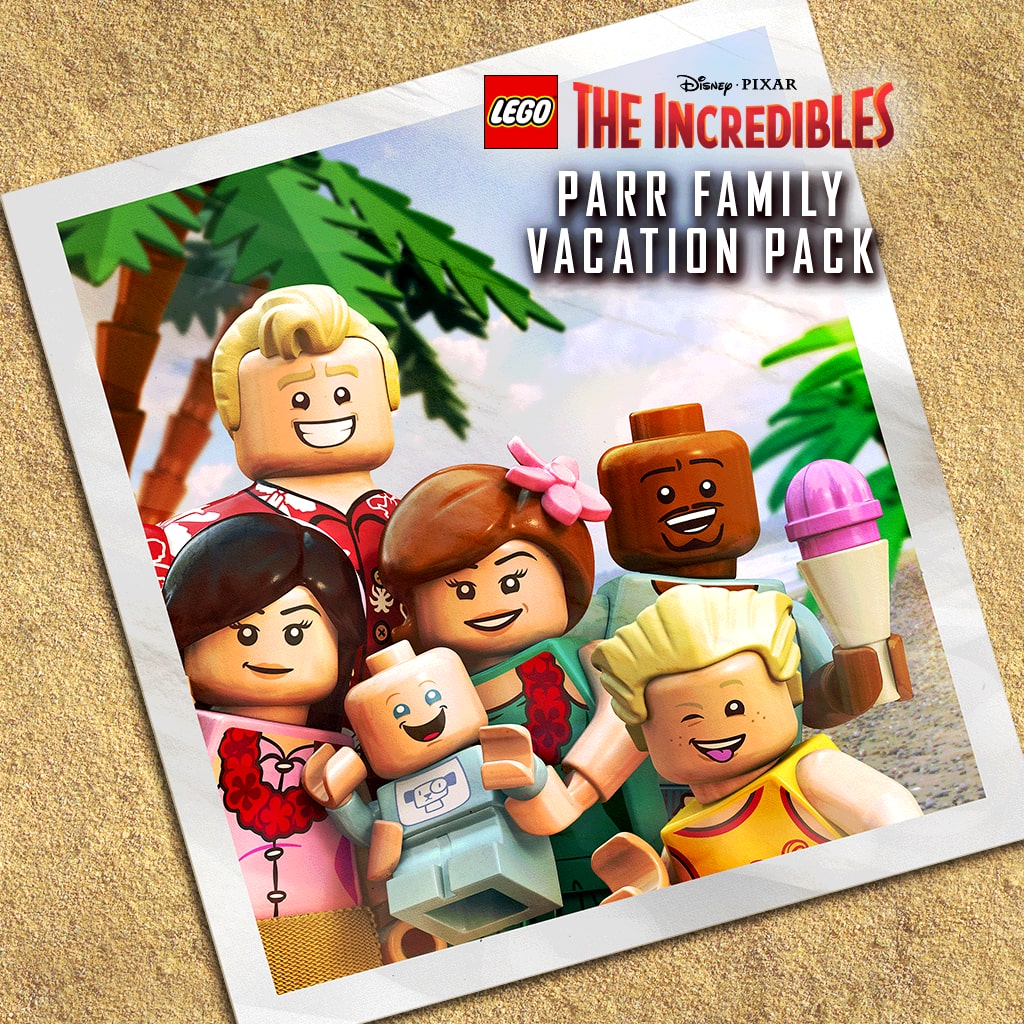 Pack de Personnages Vacances de la Famille Parr